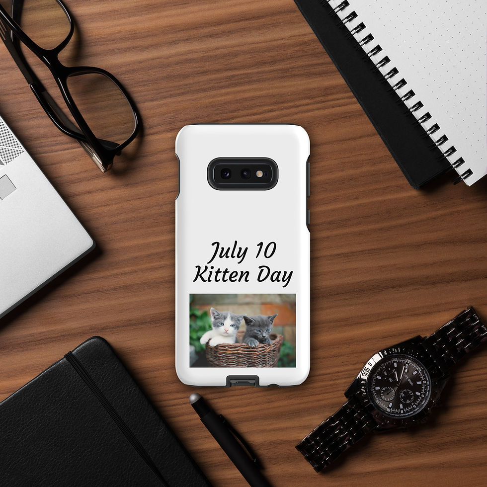 Thumbnail: Tough case for Samsung® July 10 Kitten Day