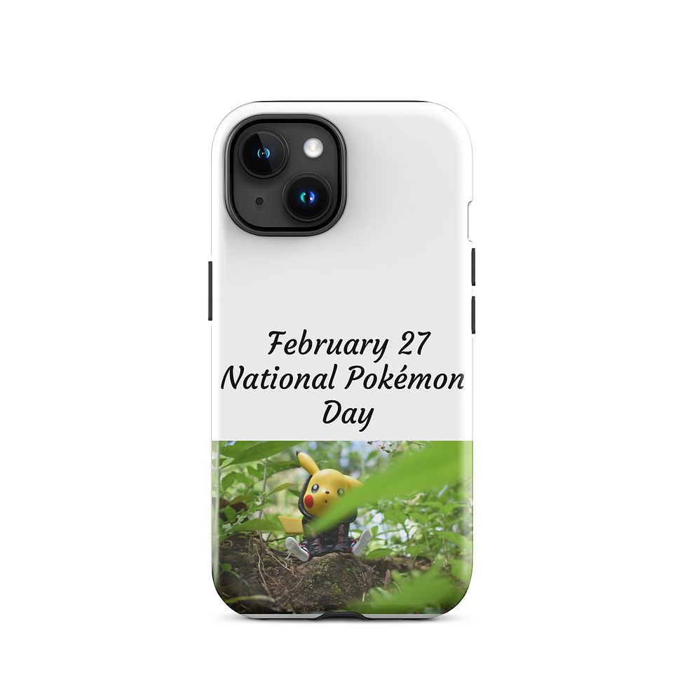 Thumbnail: Tough Case for iPhone® February 27 National Pokémon Day