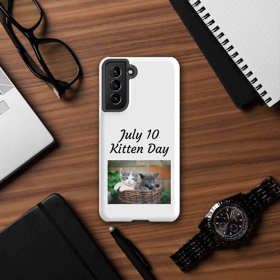 Thumbnail: Tough case for Samsung® July 10 Kitten Day