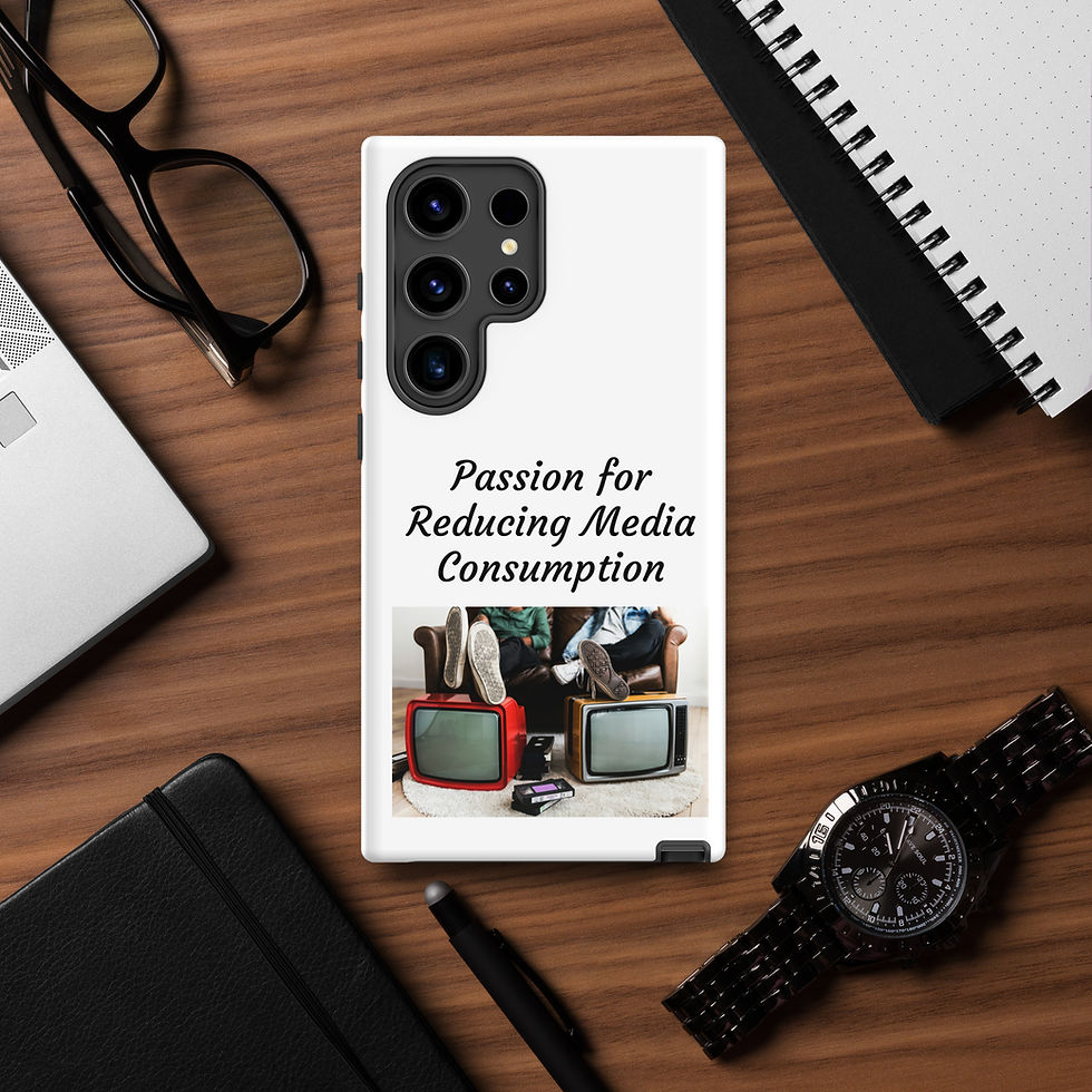 Thumbnail: Tough case for Samsung® Passion for Reducing Media Consumption