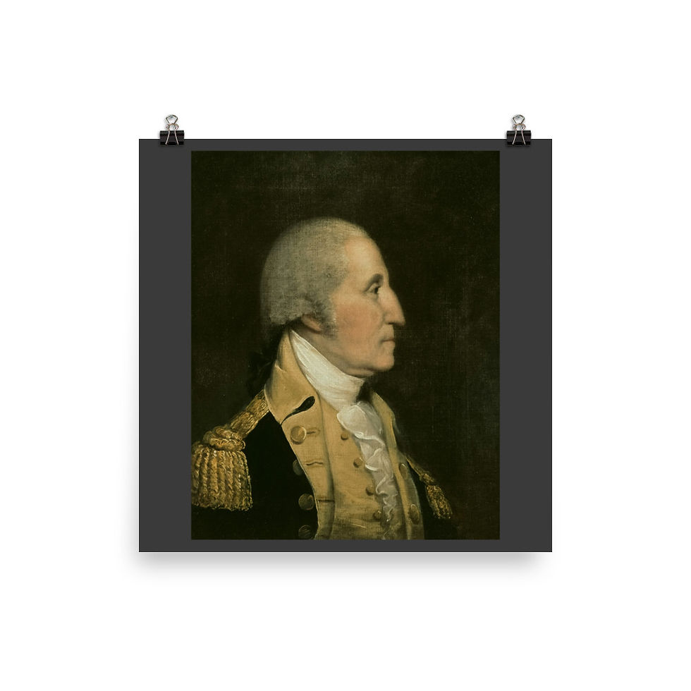 Thumbnail: Poster February 22 George Washington's Birthday