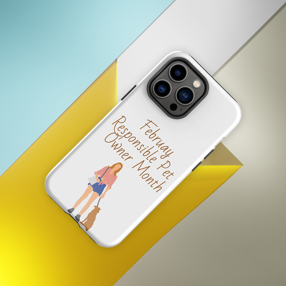 Thumbnail: Tough Case for iPhone® February responsible Pet Owner Month