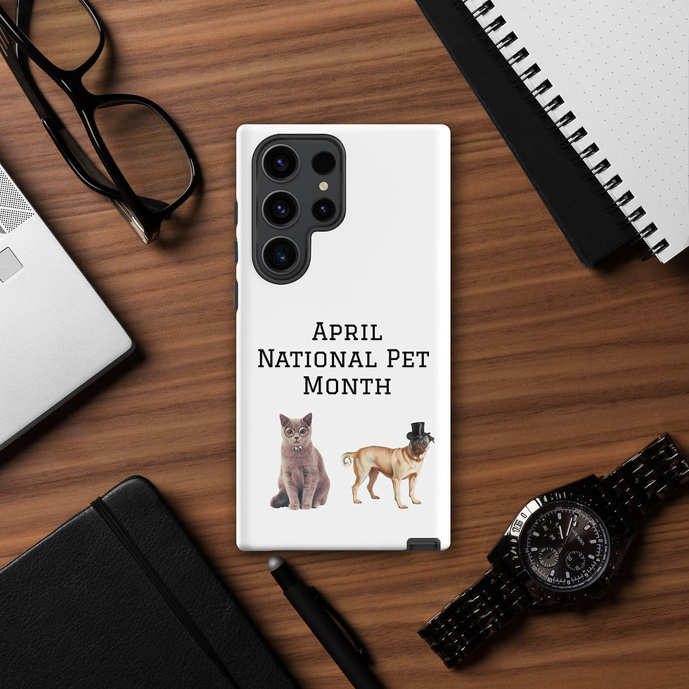 Thumbnail: Tough case for Samsung® April National Pet Month