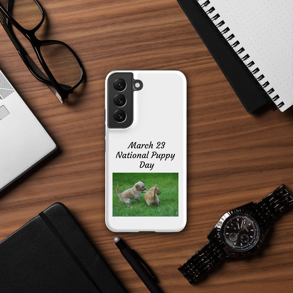 Thumbnail: Tough case for Samsung® March 23 National Puppy Day