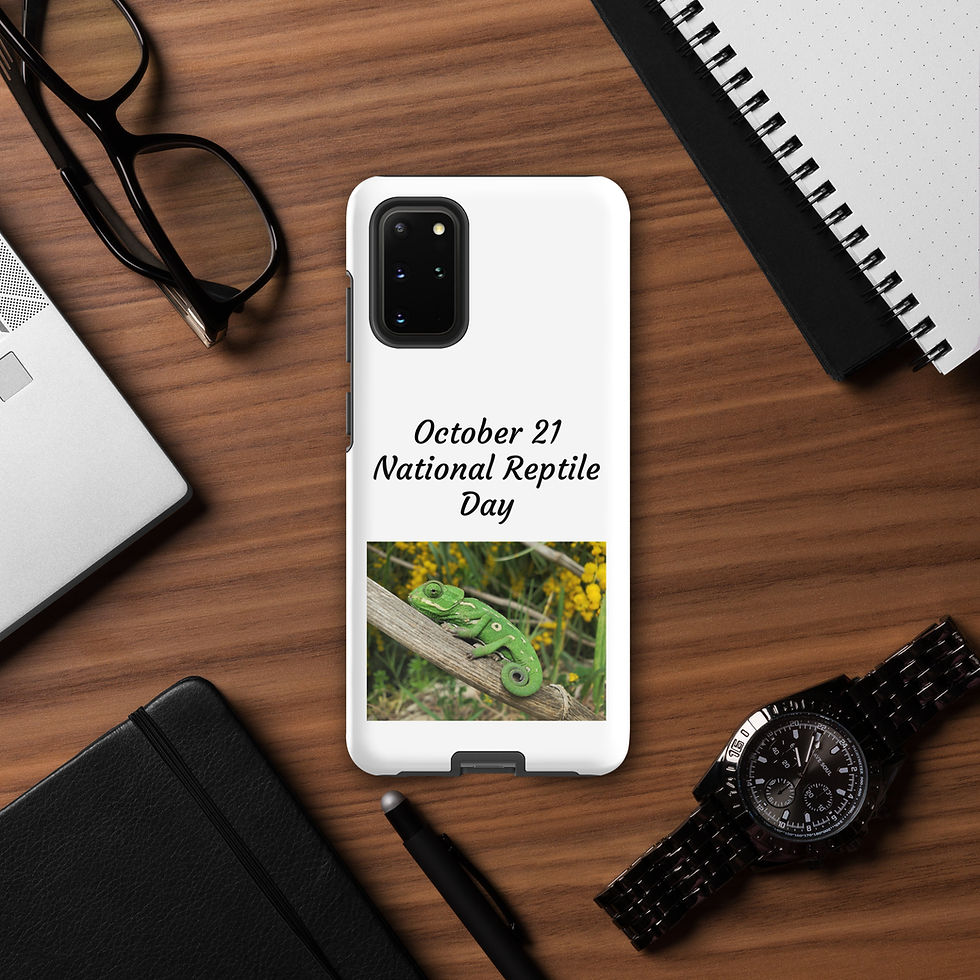 Thumbnail: Tough case for Samsung® October 21 National Reptile Day