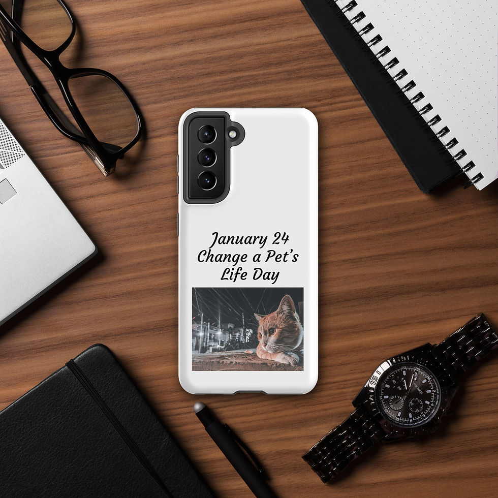 Thumbnail: Tough case for Samsung® January 24 Change a Pet’s Life Day