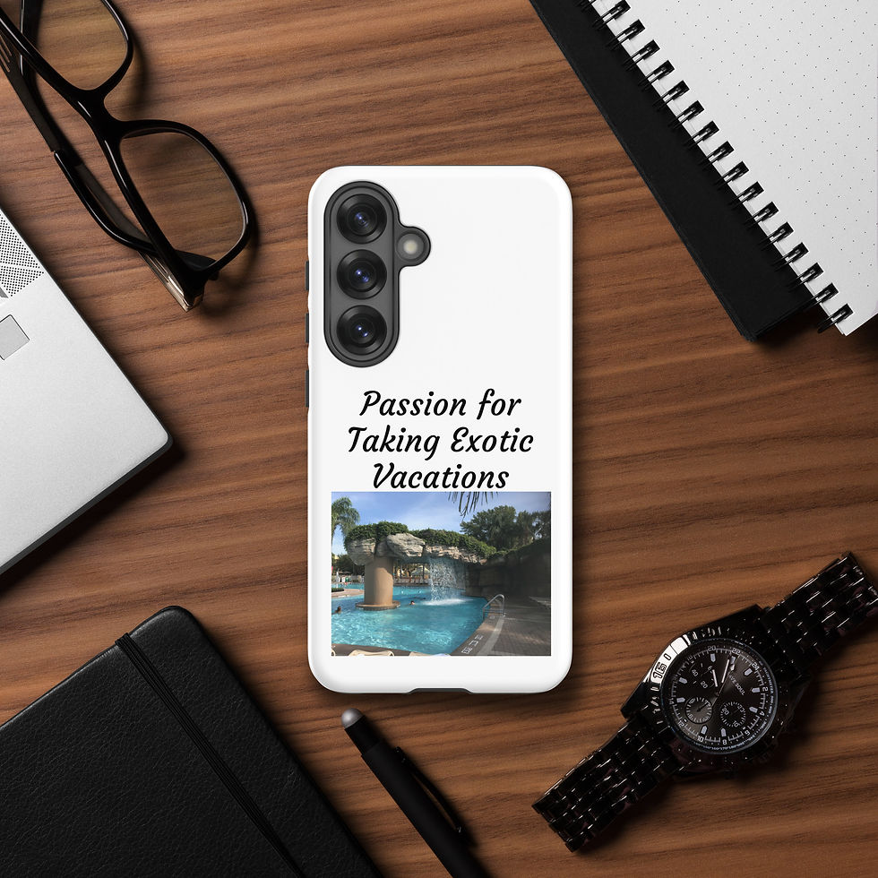 Thumbnail: Tough case for Samsung® Passion for Taking Exotic Vacations