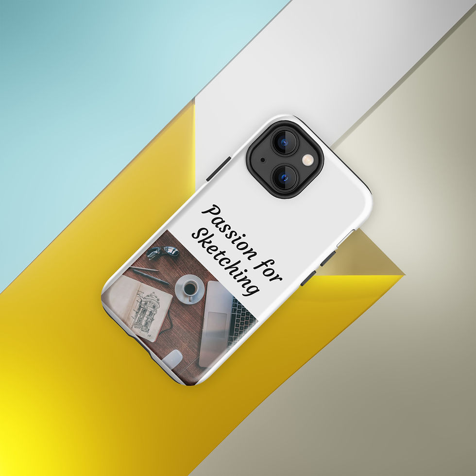 Thumbnail: Tough Case for iPhone® Passion for Sketching