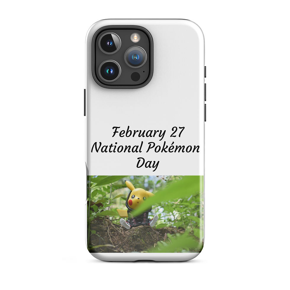 Thumbnail: Tough Case for iPhone® February 27 National Pokémon Day