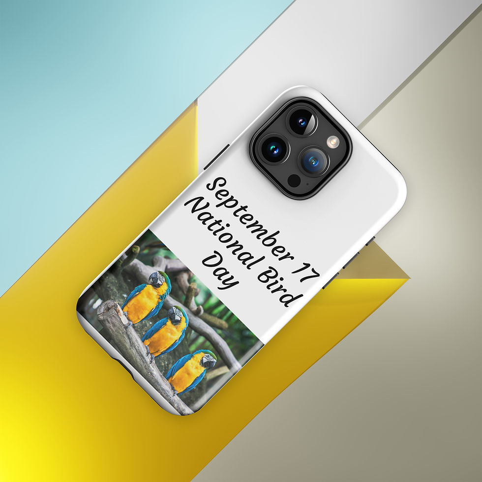 Thumbnail: Tough Case for iPhone® September 17 National Bird Day