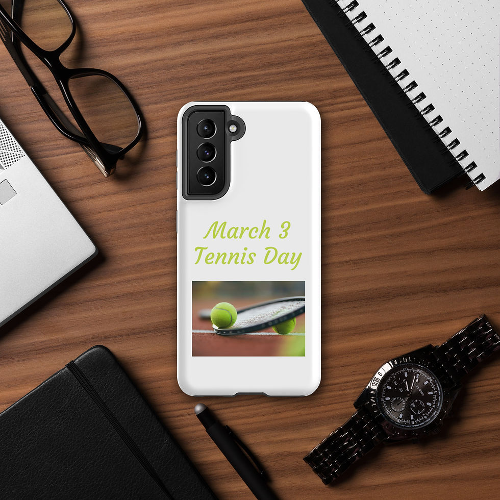 Thumbnail: Tough case for Samsung® March 3 Tennis Day