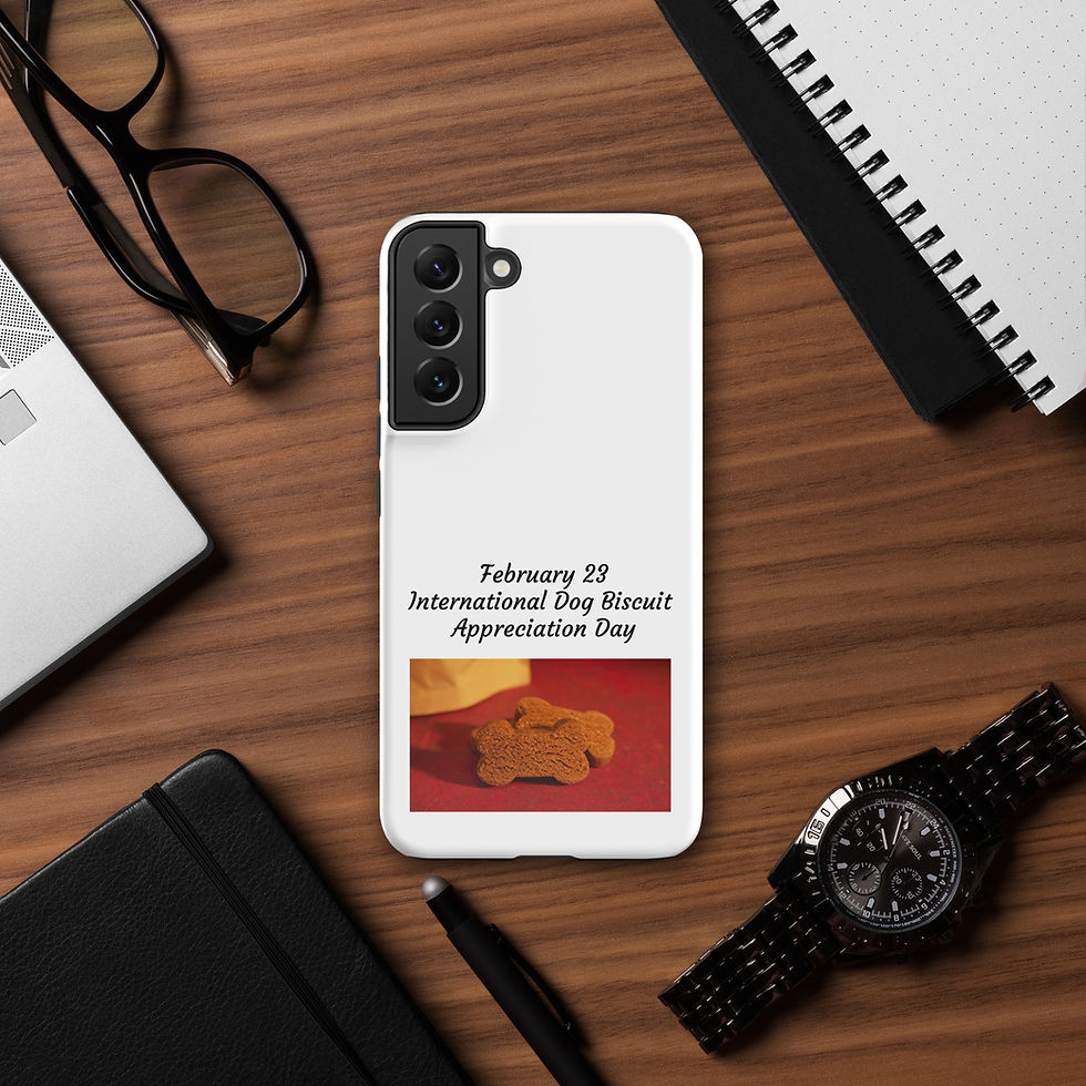 Thumbnail: Tough case for Samsung® February 23 International Dog Biscuit Appreciation Day
