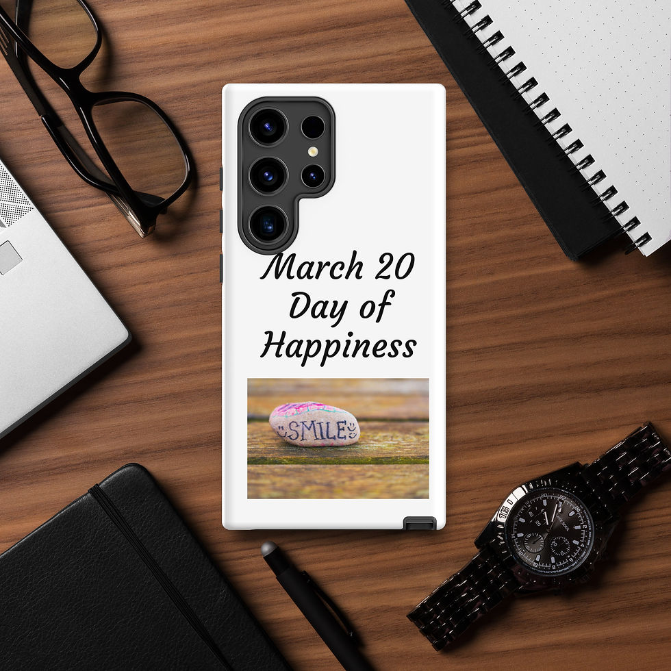 Thumbnail: Tough case for Samsung® March 20 Day of Happiness