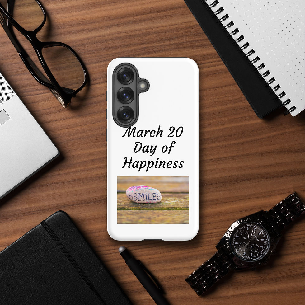 Thumbnail: Tough case for Samsung® March 20 Day of Happiness