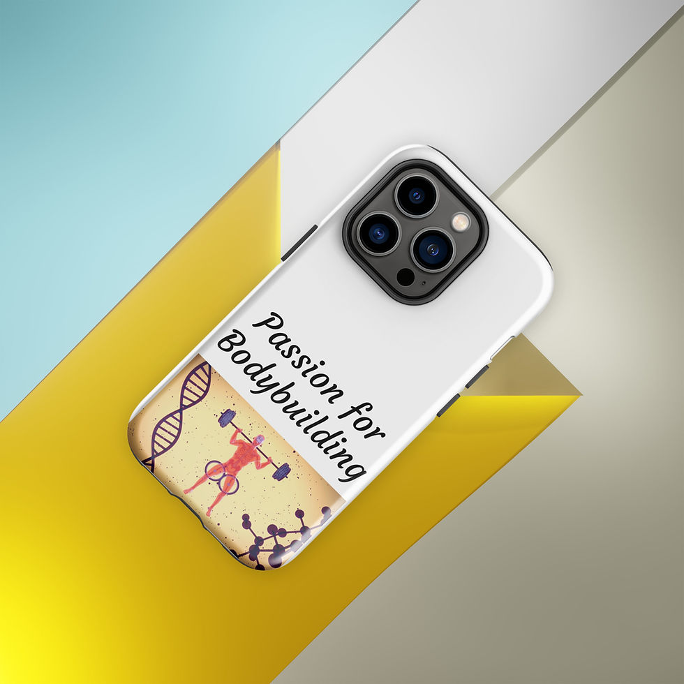 Thumbnail: Tough Case for iPhone® Passion for Bodybuilding