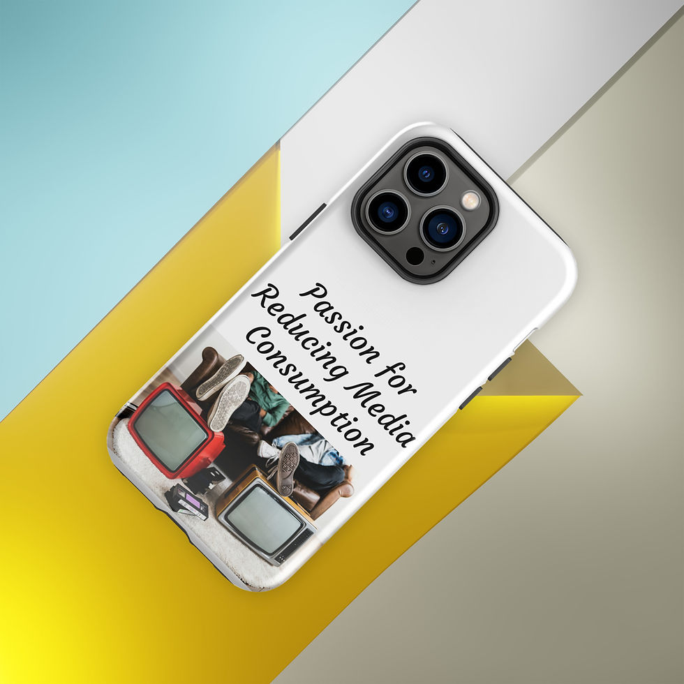 Thumbnail: Tough Case for iPhone® Passion for Reducing Media Consumption