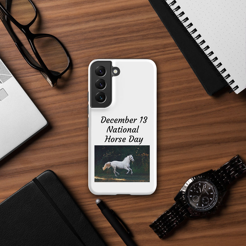 Thumbnail: Tough case for Samsung® December 13 National Horse Day