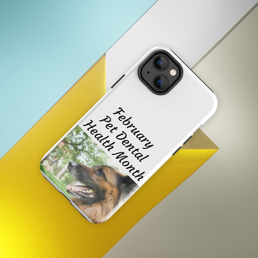 Thumbnail: Tough Case for iPhone® February Pet Dental Health Month