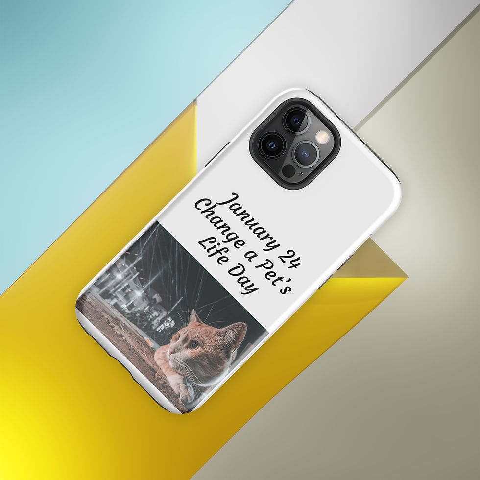 Thumbnail: Tough Case for iPhone® January 24 Change a Pet’s Life Day