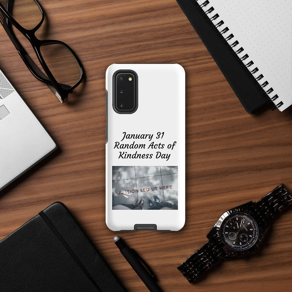 Thumbnail: Tough case for Samsung® January 31 Random Acts of Kindness Day