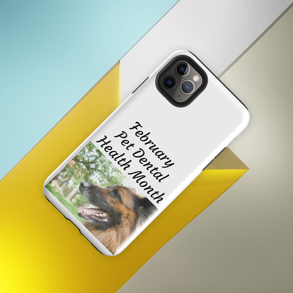 Thumbnail: Tough Case for iPhone® February Pet Dental Health Month