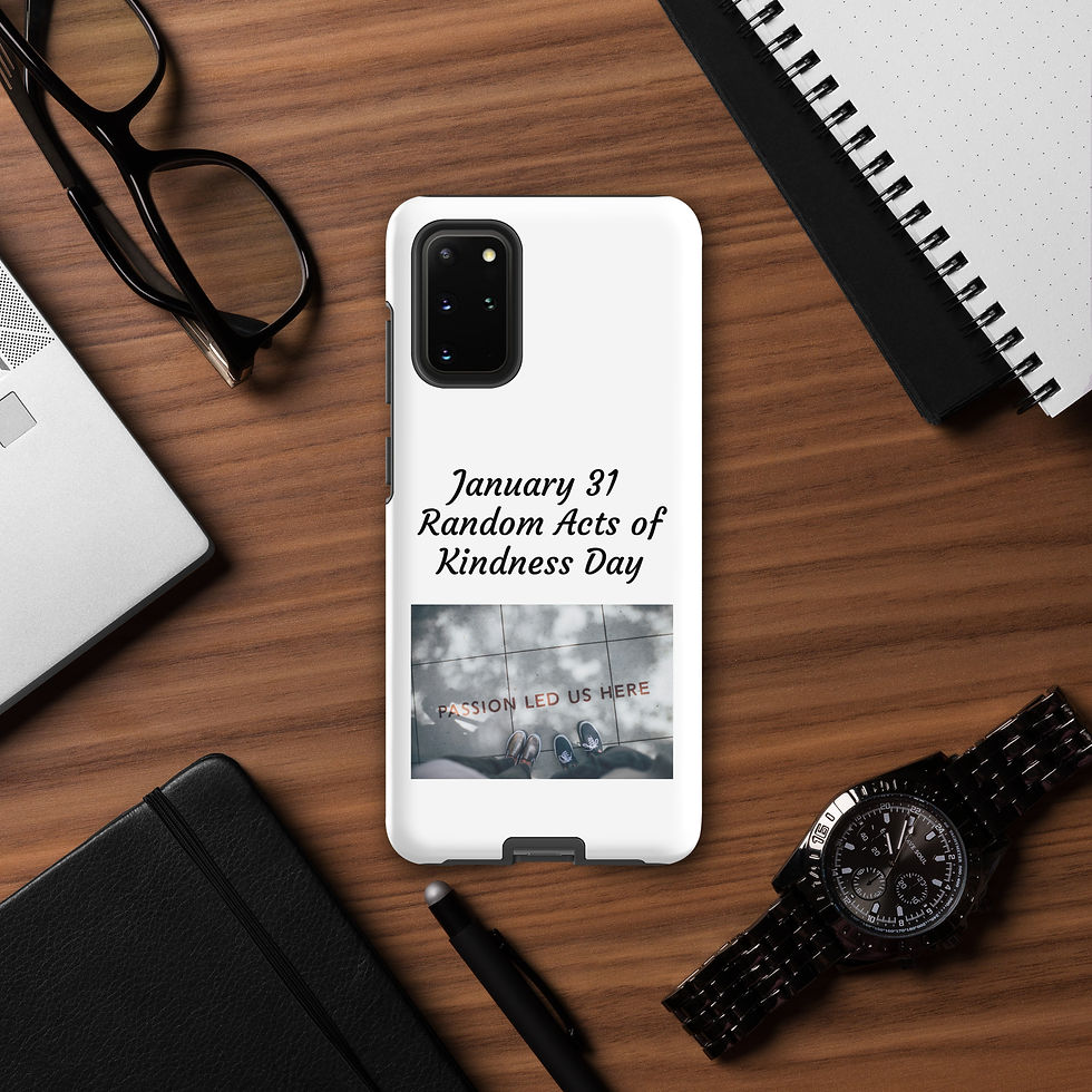 Thumbnail: Tough case for Samsung® January 31 Random Acts of Kindness Day