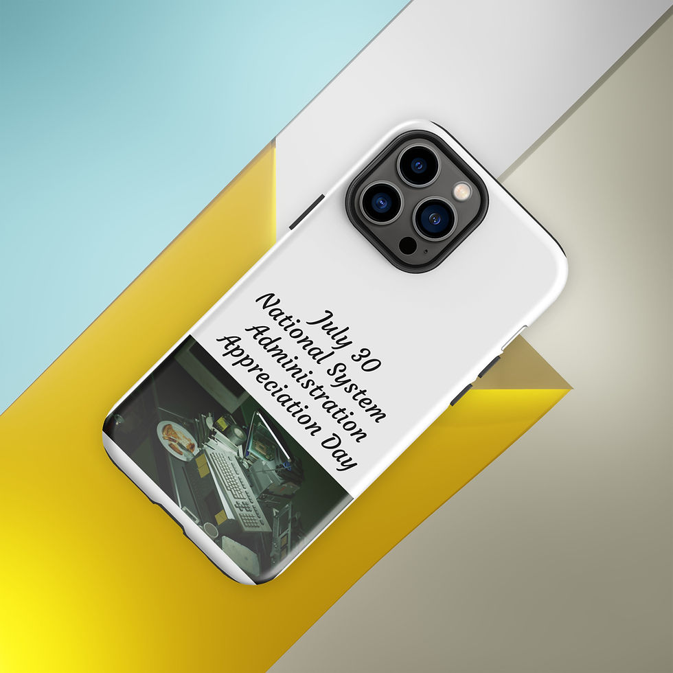 Thumbnail: Tough Case for iPhone® July 30 National System Administration Appreciation Day