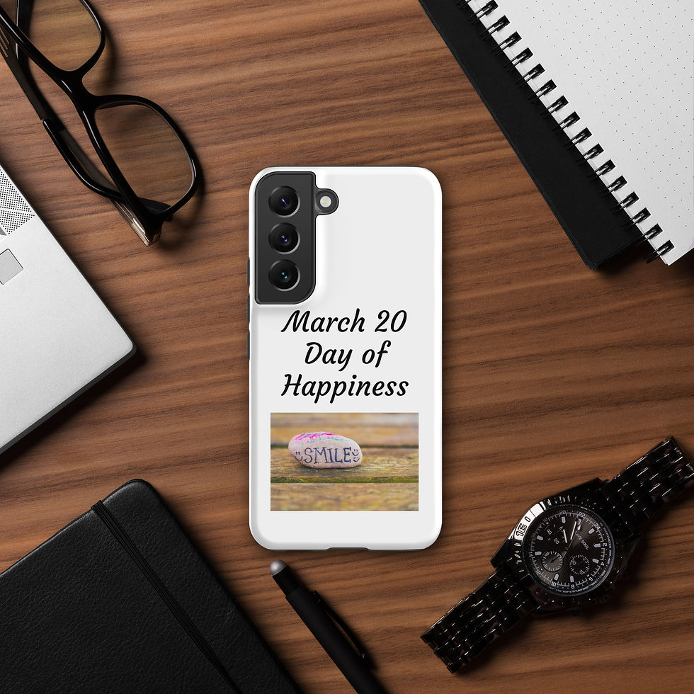 Thumbnail: Tough case for Samsung® March 20 Day of Happiness