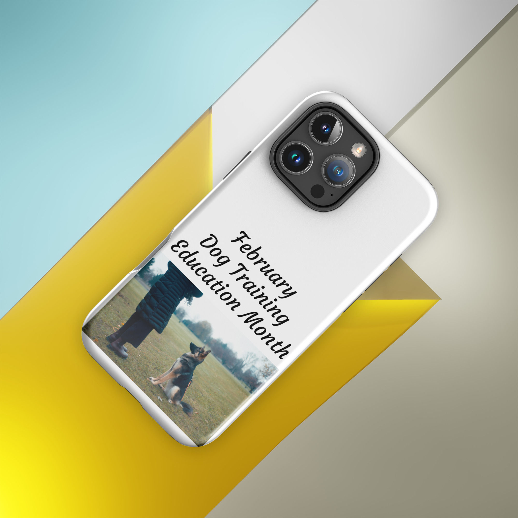 Tough Case for iPhone® February Dog Training Education Month