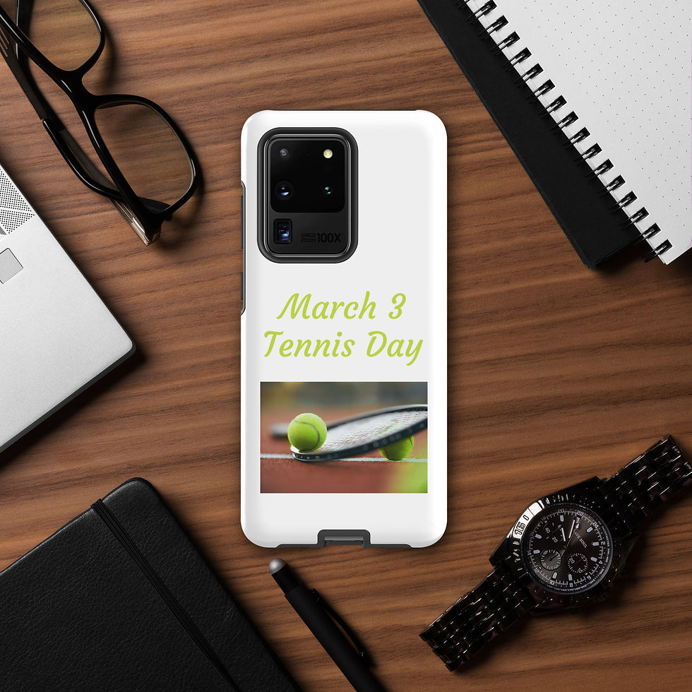 Thumbnail: Tough case for Samsung® March 3 Tennis Day