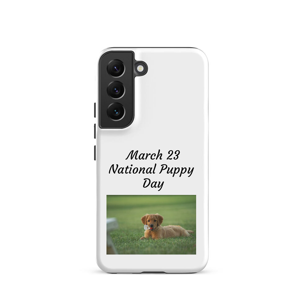 Thumbnail: Tough case for Samsung® March 23 National Puppy Day