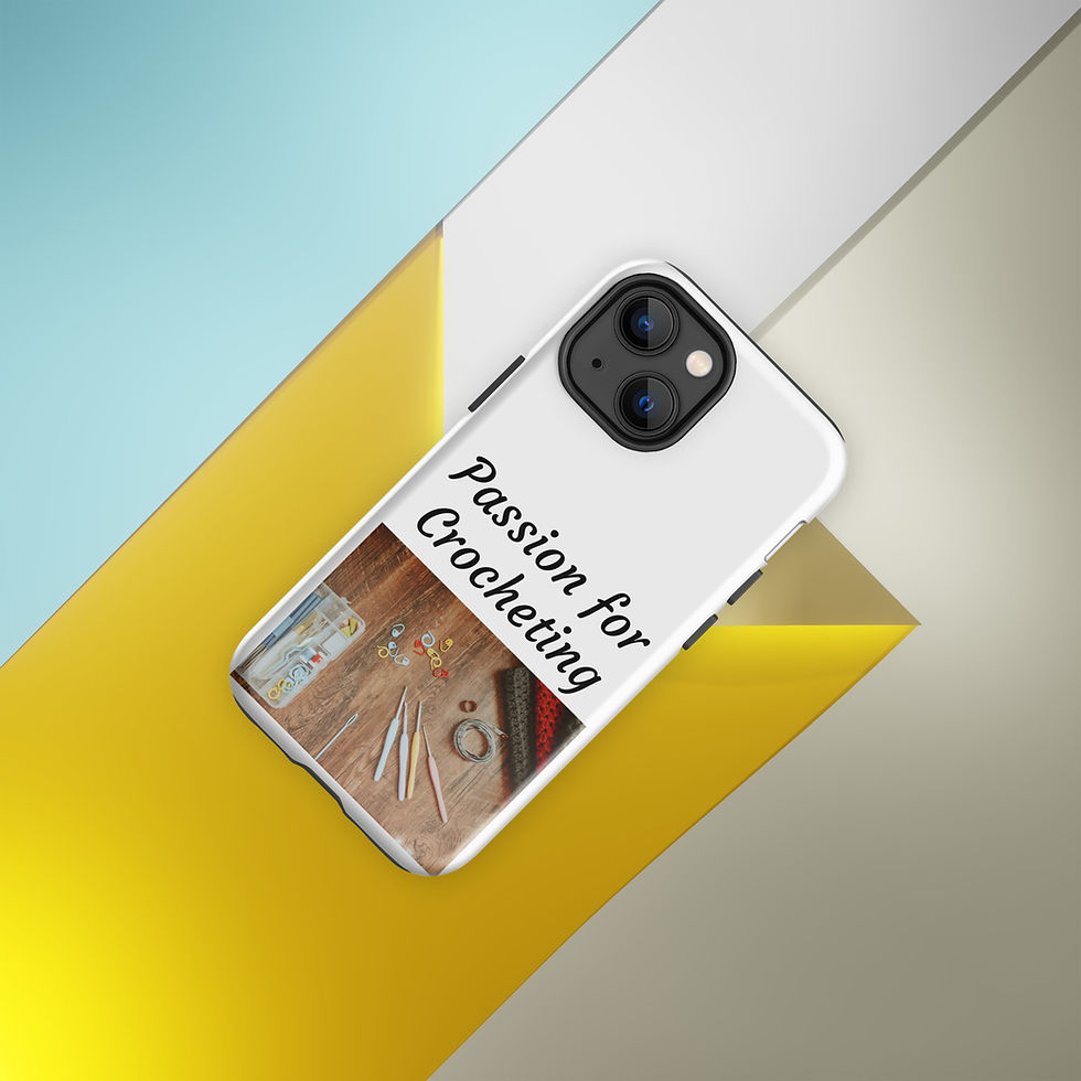 Thumbnail: Tough Case for iPhone® Passion for Crocheting