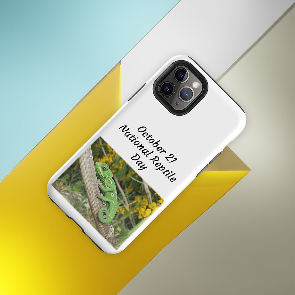Thumbnail: Tough Case for iPhone® October 21 National Reptile Day