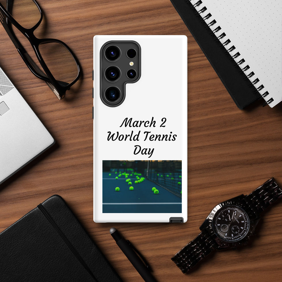 Thumbnail: Tough case for Samsung® March 2 World Tennis Day