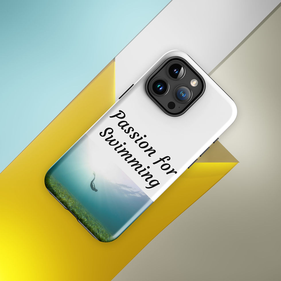Thumbnail: Tough Case for iPhone® Passion for Swimming