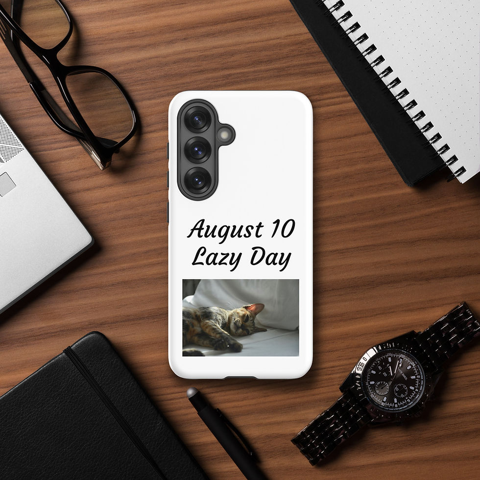 Thumbnail: Tough case for Samsung® August 10 Lazy Day