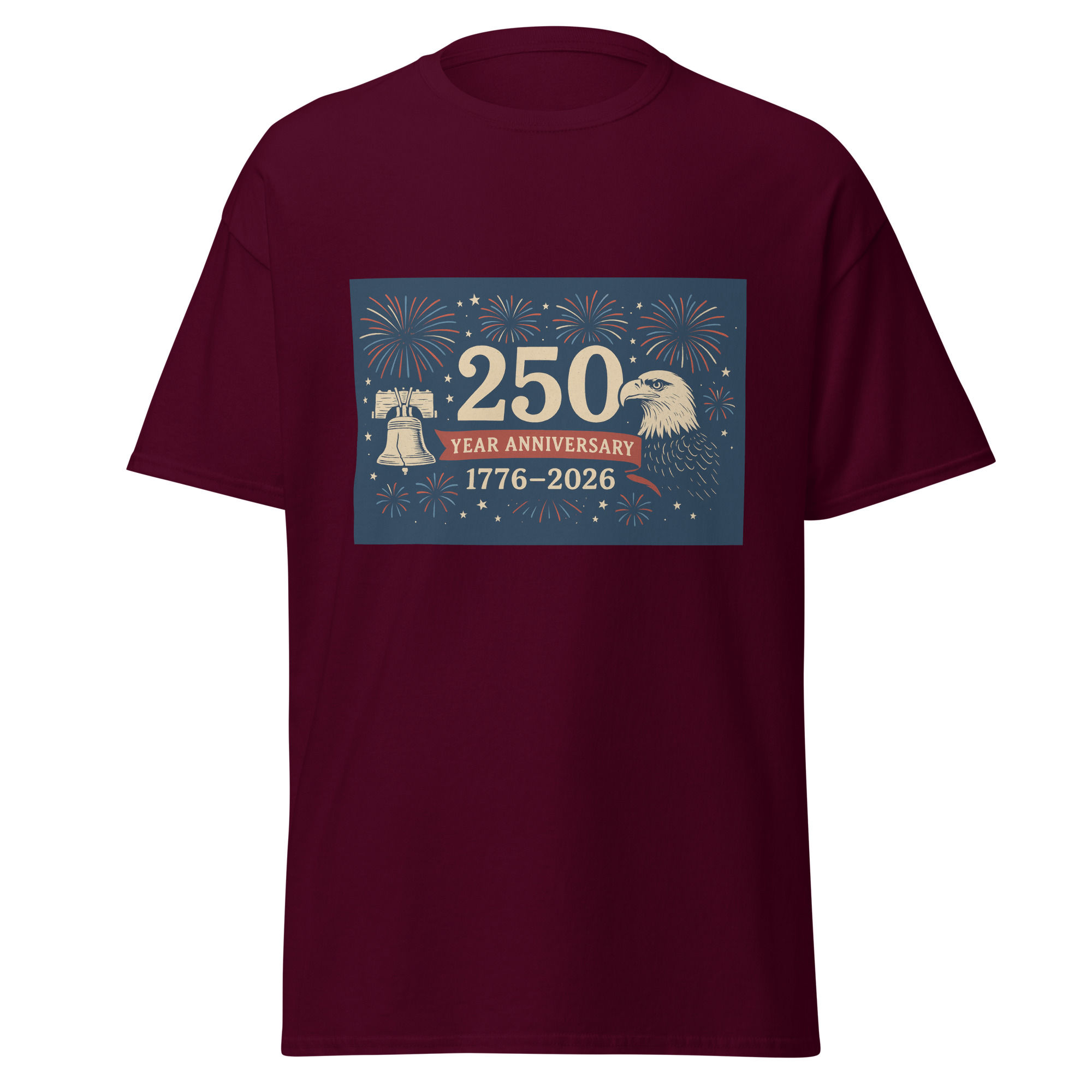 Unisex classic tee July 4 250 Anniversary