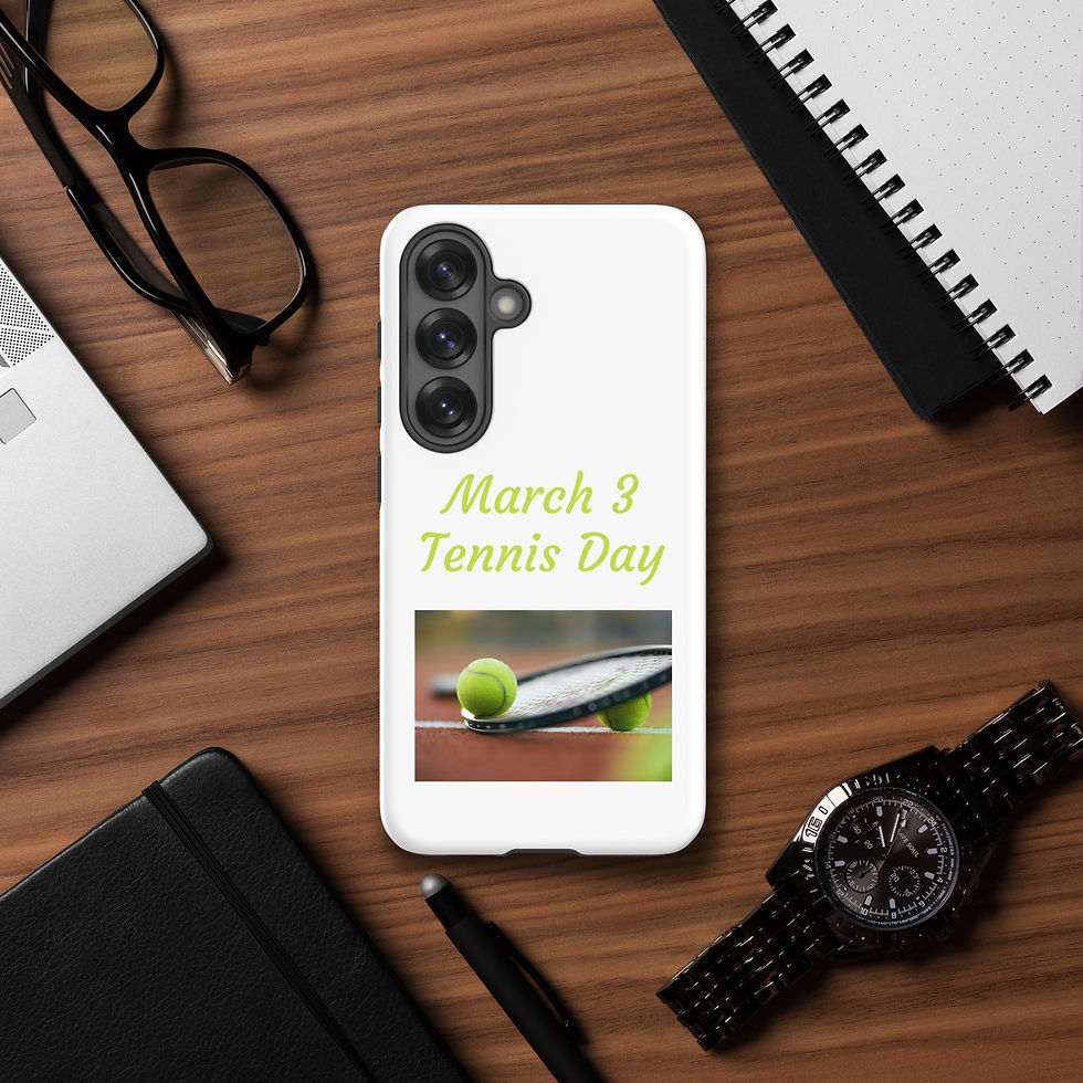 Thumbnail: Tough case for Samsung® March 3 Tennis Day