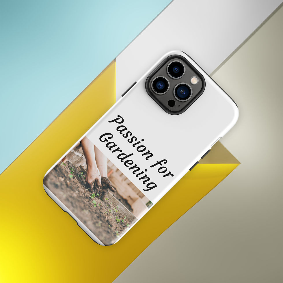Thumbnail: Tough Case for iPhone® Passion for Gardening
