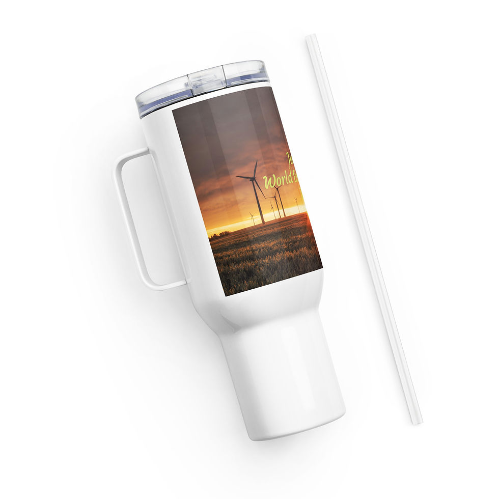 Thumbnail: Travel mug with a handle June 5 World Environment Day
