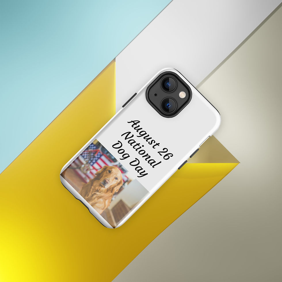 Thumbnail: Tough Case for iPhone® August 26 National Dog Day