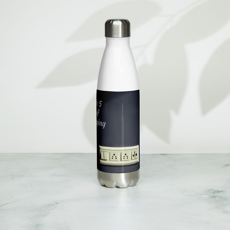 Thumbnail: Stainless steel water bottle March 5 Day of Unplugging