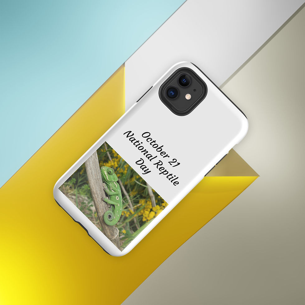Thumbnail: Tough Case for iPhone® October 21 National Reptile Day