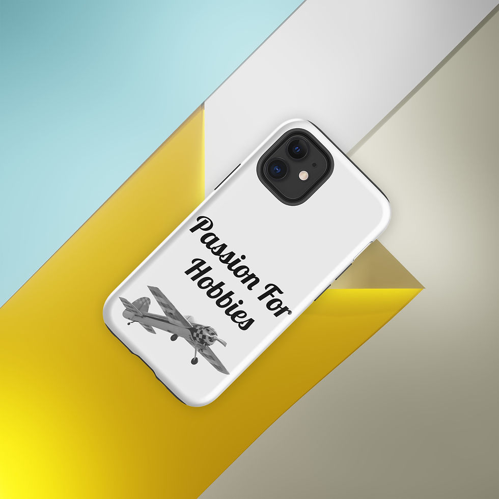 Thumbnail: Tough Case for iPhone® Passion for Hobbies