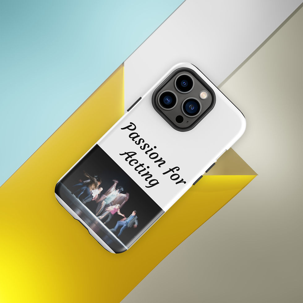 Thumbnail: Tough Case for iPhone® Passion for Acting