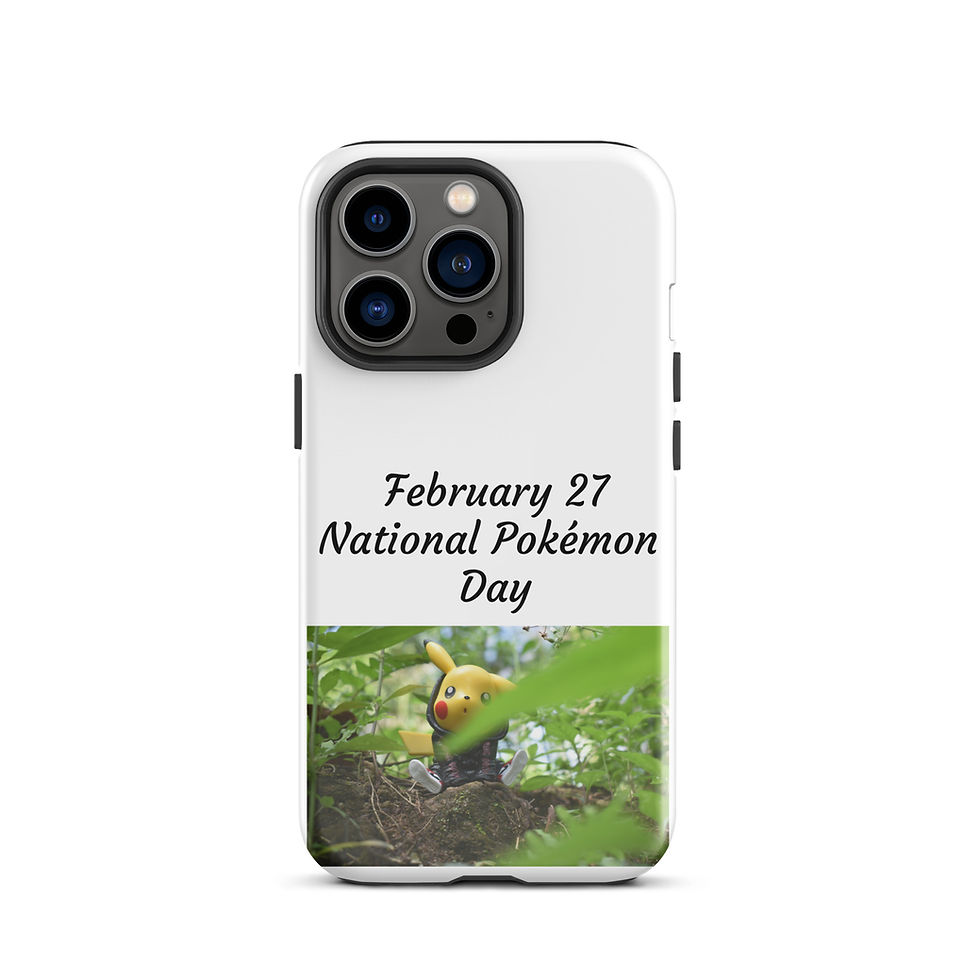 Thumbnail: Tough Case for iPhone® February 27 National Pokémon Day