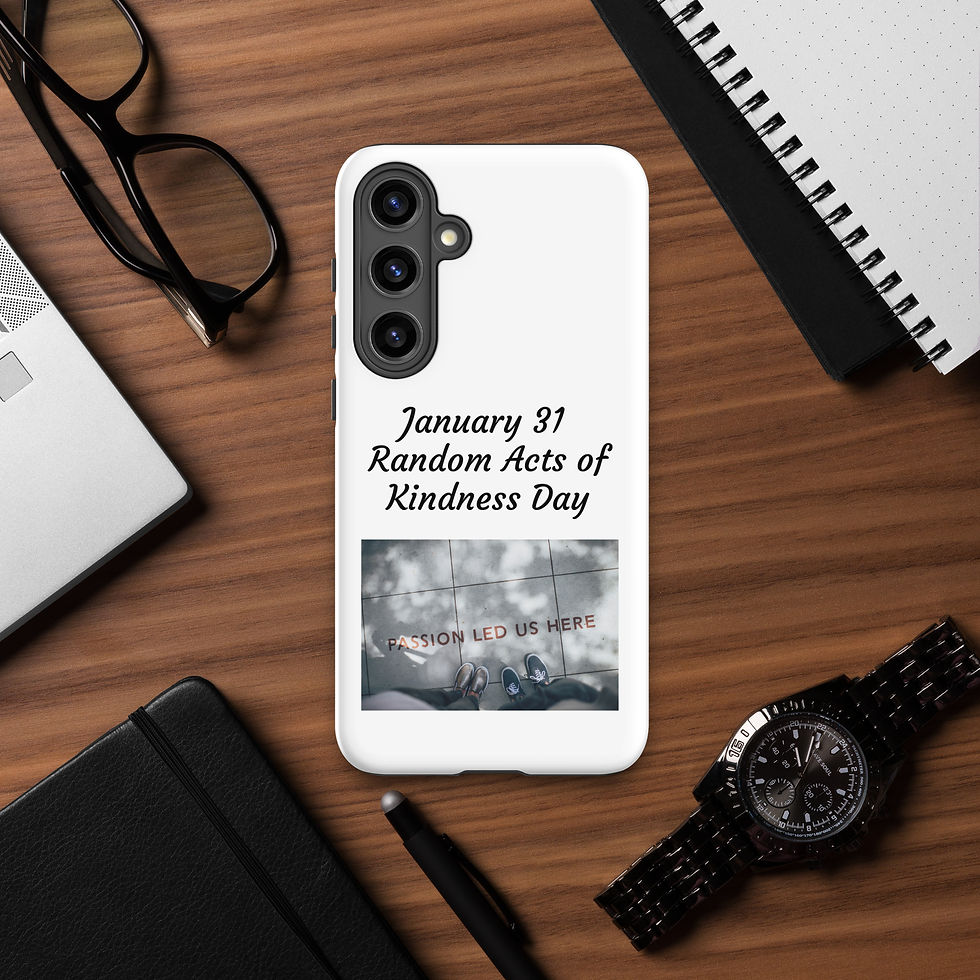 Thumbnail: Tough case for Samsung® January 31 Random Acts of Kindness Day