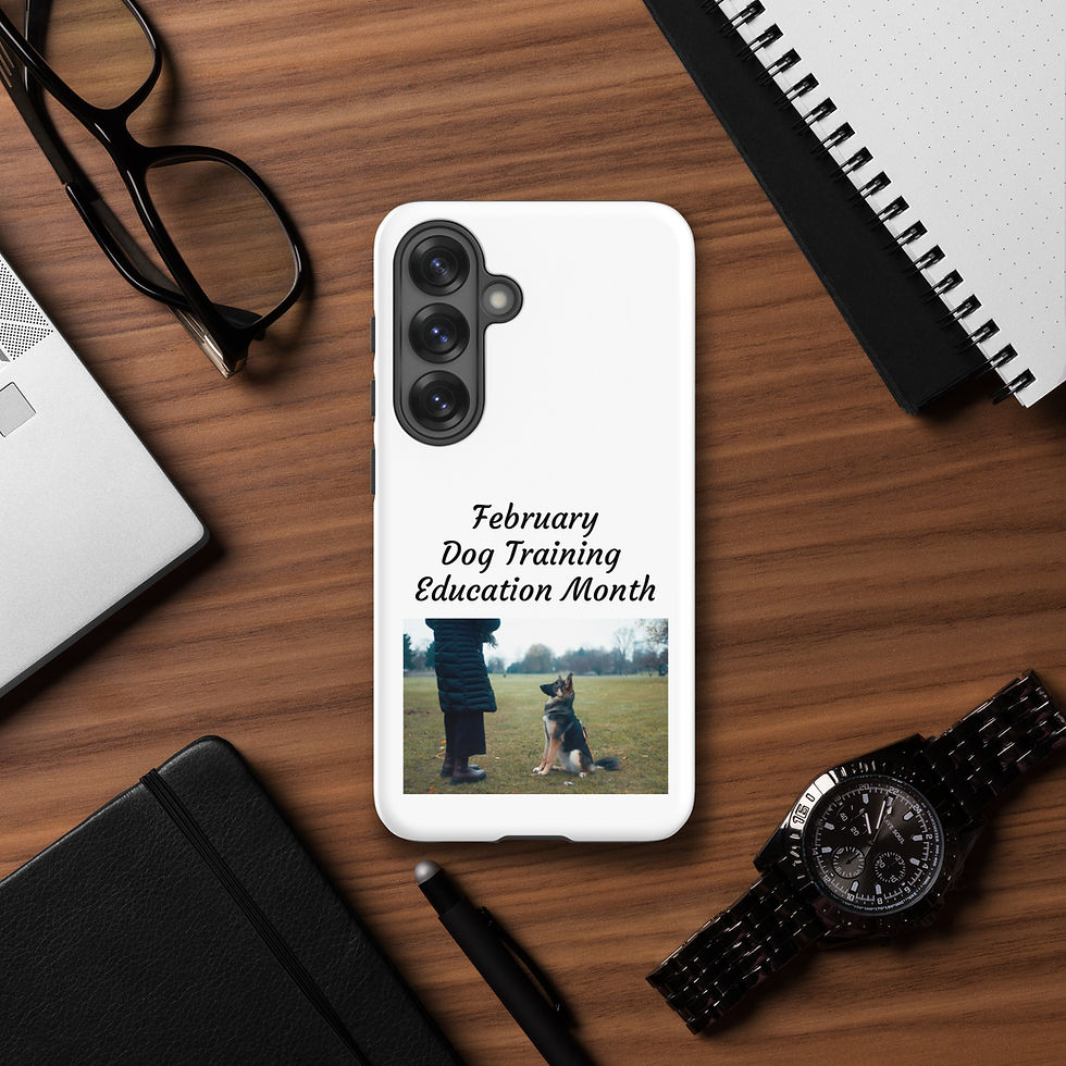 Thumbnail: Tough case for Samsung® February Dog Training Education Month