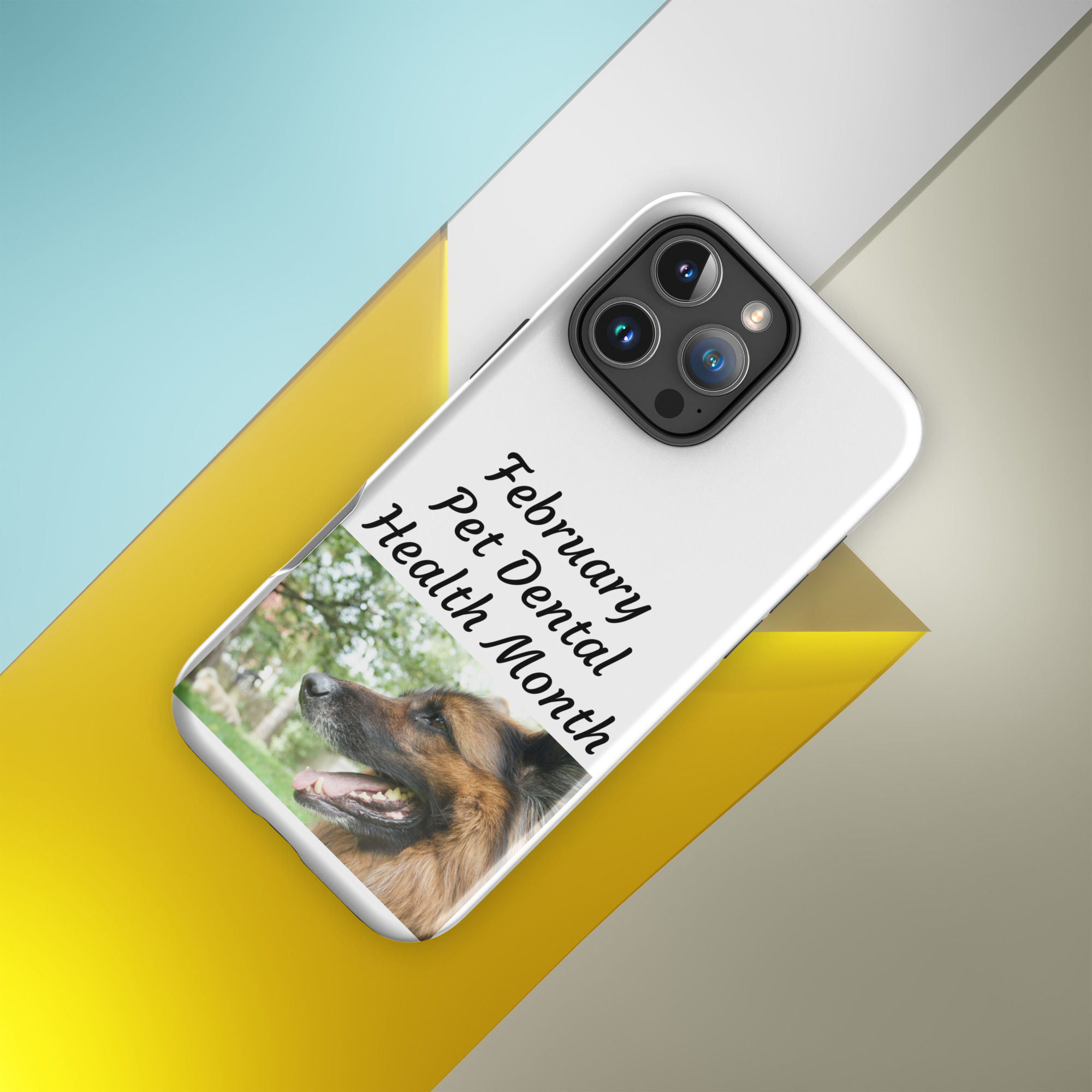 Tough Case for iPhone® February Pet Dental Health Month