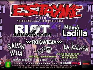 Nueva edición del Festival Estayike el 21 de Julio en Piedrabuena (Ciudad Real)